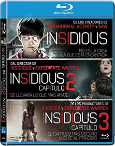 Insidious Collection | Insidious / Insidious: Chapter 2 / Insidious: Chapter 3  | Insidious / Insidious Two / Insidious Three  Blu-Ray